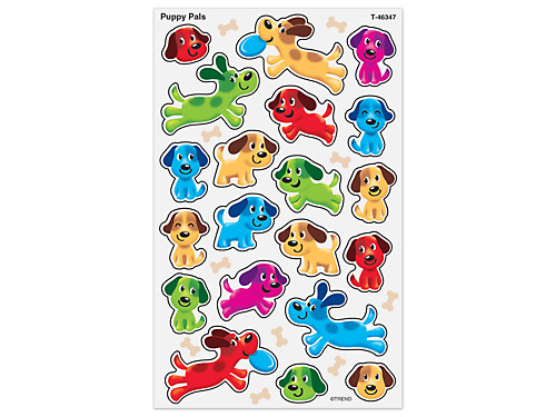 Puppy Pal Large Stickers at Lakeshore Learning