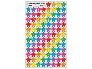 Colorful Sparkle Star Stickers