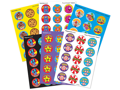 Colorful Favorites Scented Stickers - Variety Pack at Lakeshore Learning