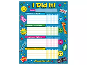 I Did It! Chore Charts&nbsp;- Set&nbsp;of&nbsp;25