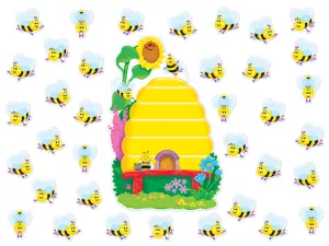 Busy Bee Classroom Jobs Bulletin Board Set
