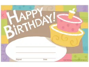 Good to Grow Birthday Certificates