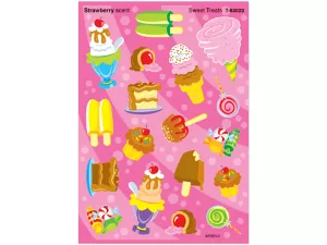 Sweet Treat Strawberry-Scented Stickers