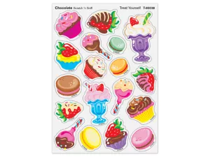 Treat Yourself Chocolate-Scented Stickers