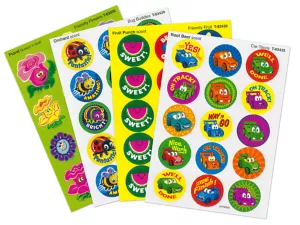 Fun Friends Scented Motivational Stickers&nbsp;- Variety Pack