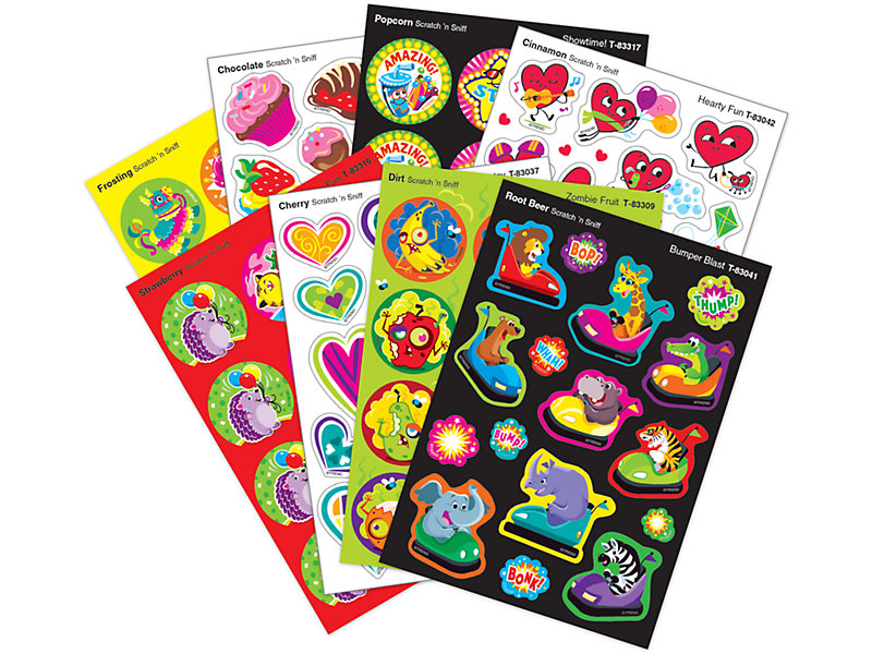 Lakeshore Kid Zone Scented Stickers - Variety Pack
