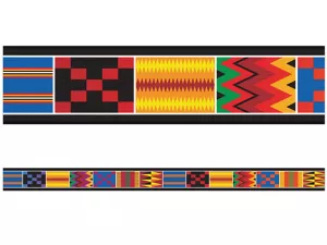 African Weave Border