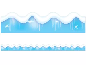 Snow&nbsp;& Ice Scalloped Border