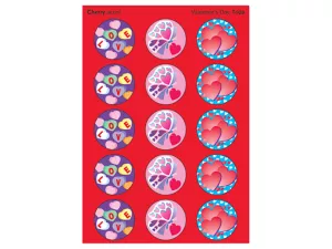 Valentine’s Day Cherry-Scented Stickers 