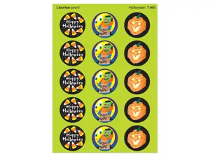 Halloween Licorice-Scented Stickers