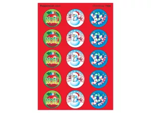 Christmas Peppermint-Scented Stickers