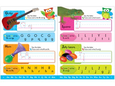 Owl-Stars!<sup>®</sup> Alphabet Write&nbsp;& Wipe Workbook