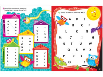 Owl-Stars!<sup>®</sup> Alphabet Write&nbsp;& Wipe Workbook