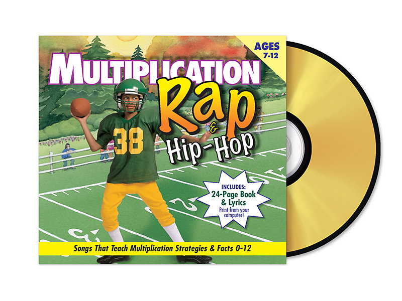 Multiplication Rap & Hip-Hop CD at Lakeshore Learning