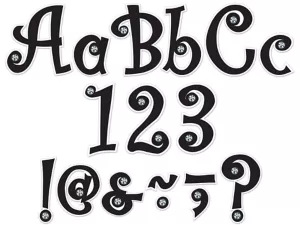 Jeweled 5" Punch-Out Letters