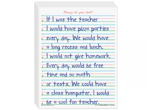 Smart Start 5/8" Ruled Writing Paper&nbsp;- Gr.&nbsp;<span style="white-space: nowrap;">1-2</span>