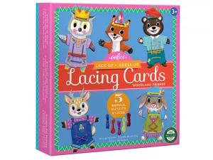 Woodland Friends Lacing Cards