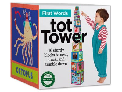 First Words&nbsp;& Numbers Tot Tower