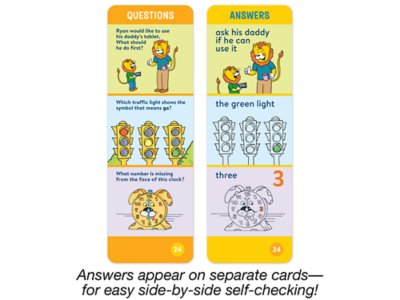Brain Quest Challenge Cards - Kindergarten at Lakeshore Learning