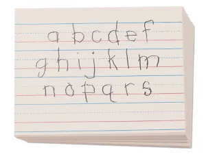 Red Baseline Ruled Newsprint&nbsp;- Pre&nbsp;<span style="white-space: nowrap;">K-K</span>indergarten