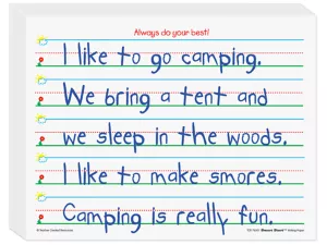 Smart Start 1" Ruled Writing Paper&nbsp;- <span style="white-space: nowrap;">K-Gr.&nbsp;1</span>