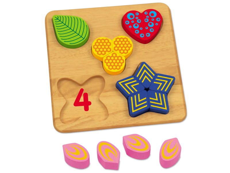 Simple Shapes Puzzle Board at Lakeshore Learning