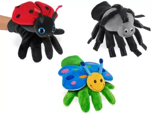 Cute Critters Glove Puppets Set