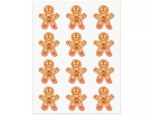 Gingerbread Men Stickers