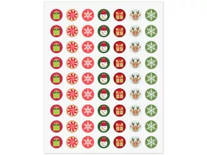 Winter Holiday Mini Stickers