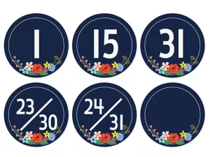 Wildflowers Calendar Mini Accents