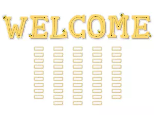 Buzzing Bees Welcome Bulletin Board Set