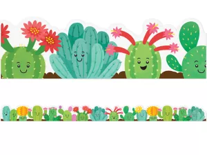 Happy Cactus Crew Border