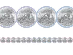 Roller Disco Ball Border