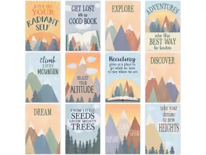 Moving Mountains Motivational Small Poster Pack&nbsp;- Set 1
