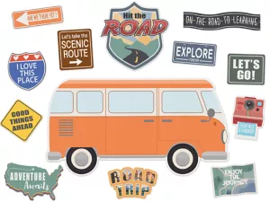 Moving Mountains Hit the Road Bulletin Board Set