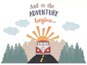 Moving Mountains Adventure Begins Bulletin Board Set