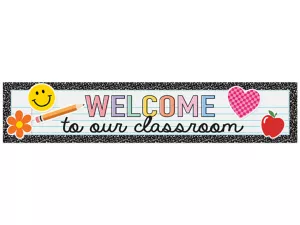 Cool for School Welcome Banner