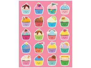 Cupcake Scented Stickers