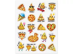 Pizza Scented Stickers