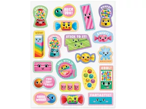 Bubble Gum Scented Stickers