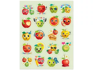 Apple Scented Stickers