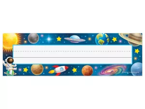 Outer Space Crew Nameplates