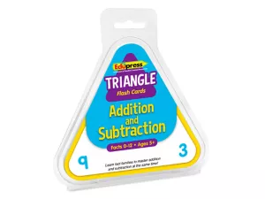 Addition&nbsp;& Subtraction Triangle Flash Cards