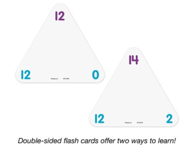 Addition&nbsp;& Subtraction Triangle Flash Cards