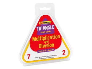 Multiplication&nbsp;& Division Triangle Flash Cards