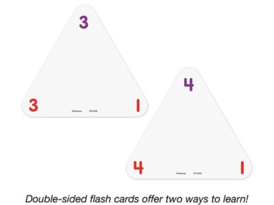 Multiplication&nbsp;& Division Triangle Flash Cards