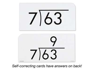 Division <span style="white-space: nowrap;">0-12</span> Flash Cards- 96 Cards