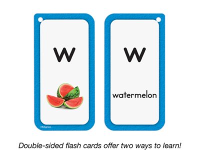 Color-Coded Alphabet Flash Cards
