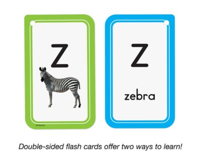 Quick-Sort Alphabet Flash Cards