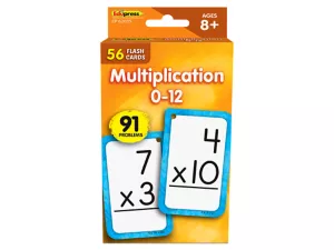 Quick-Sort Multiplication 0–12 Flash Cards